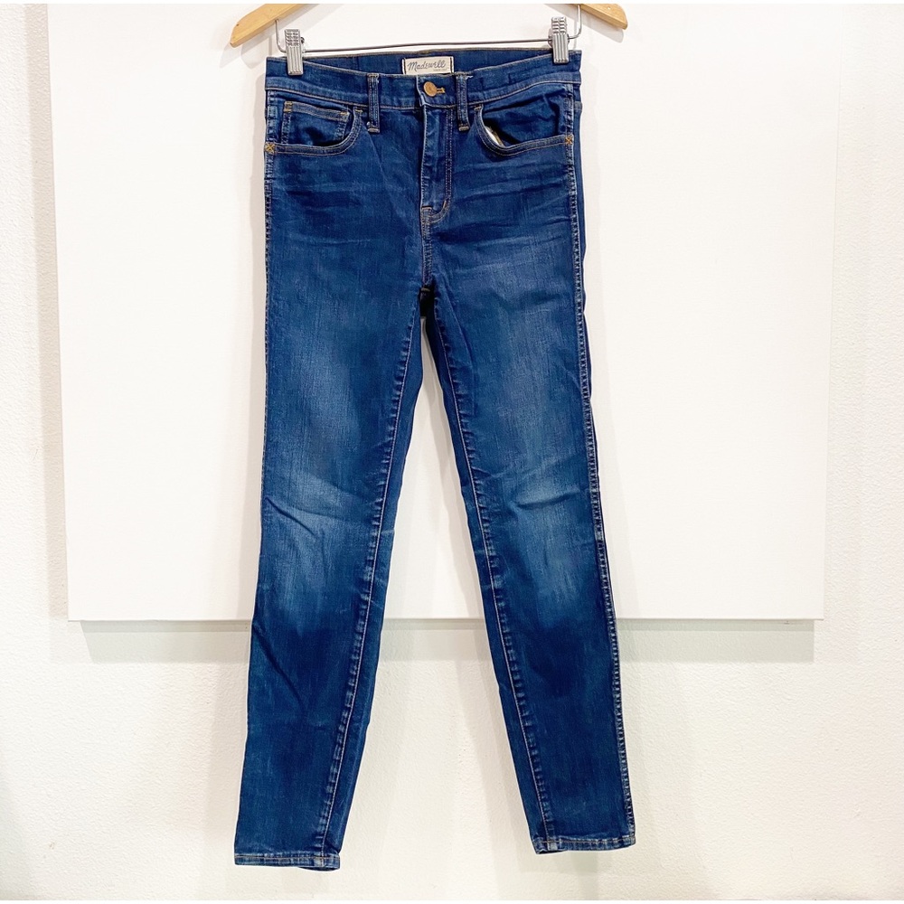 Madewell Dark Wash High Riser Skinny Jean Size 27 - Picture 1 of 5